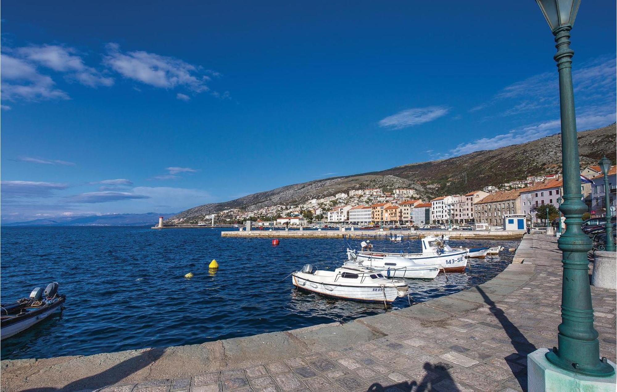 Stunning Apartment In Senj With House Sea View Экстерьер фото